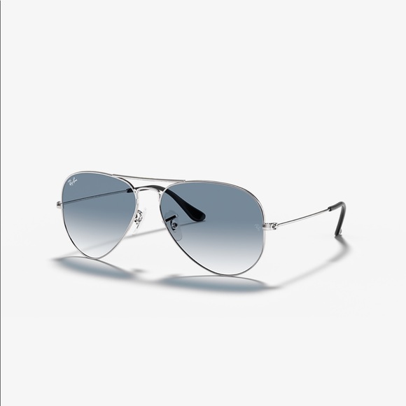 Ray-Ban Accessories - Ray-Ban Aviator Gradient Silver/Blue